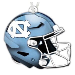 North Carolina Tar Heels Flat Helmet Ornament