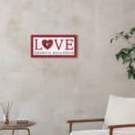 Georgia Bulldogs Love Sign