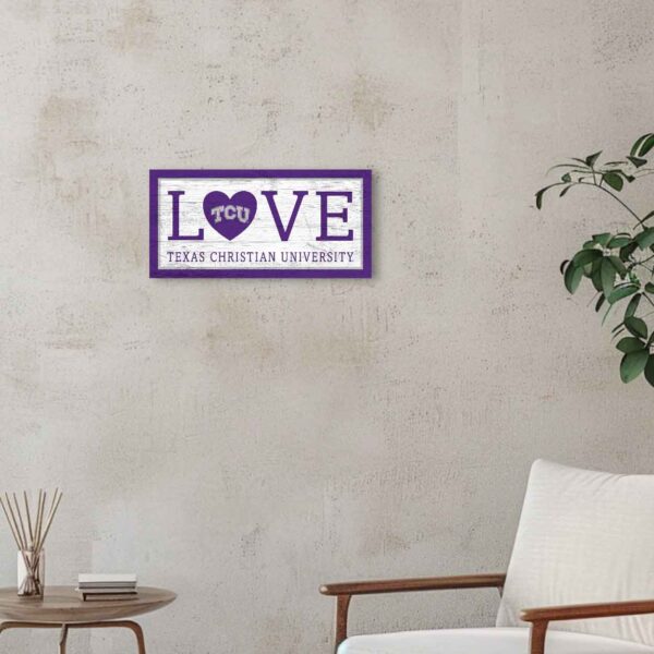 TCU Love Sign
