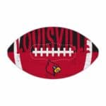 Louisville Cardinals Color Football Sign