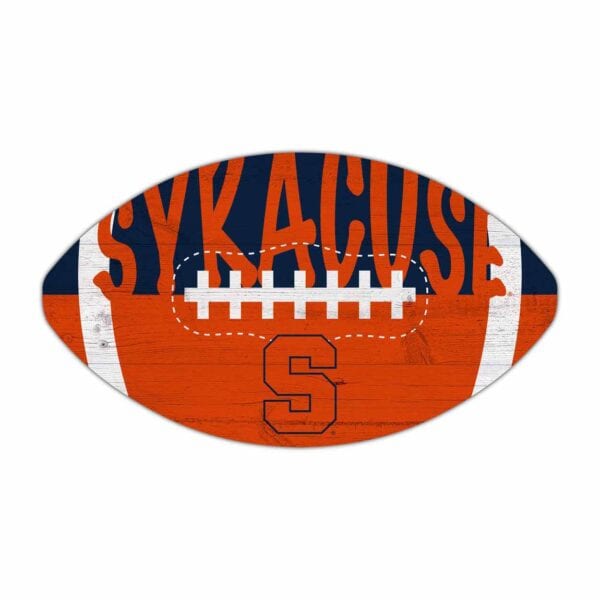 Syracuse Color Football Sign