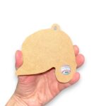 Fan Creations Baseball Helmet Ornament Back