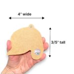 Fan Creations Baseball Helmet Ornament Measurements