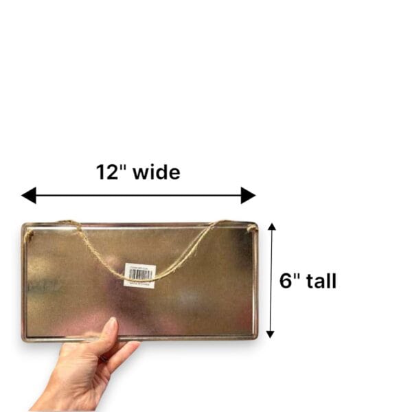 Rectangle Tin Sign Measurements