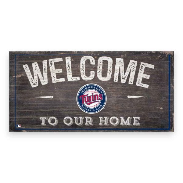 Minnesota Twins Welcome Sign