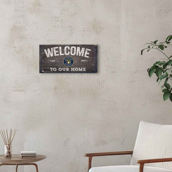 Milwaukee Brewers Welcome Sign