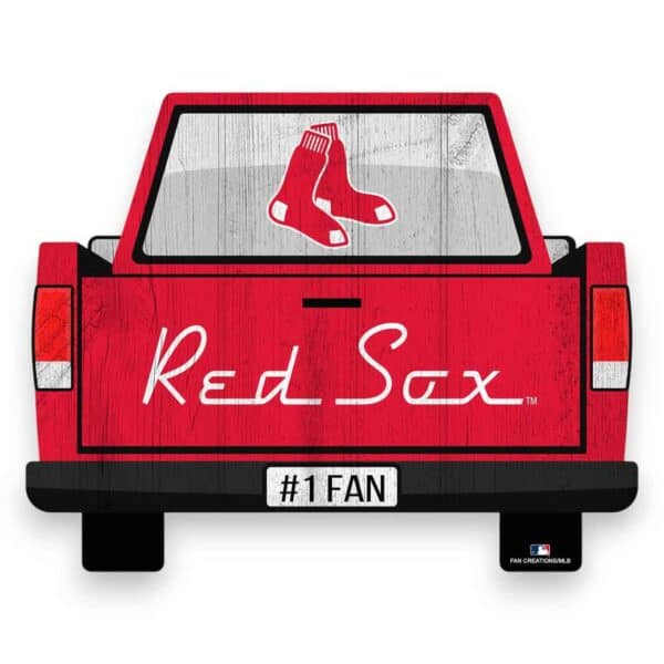 Boston Red Sox Tailgate Sign