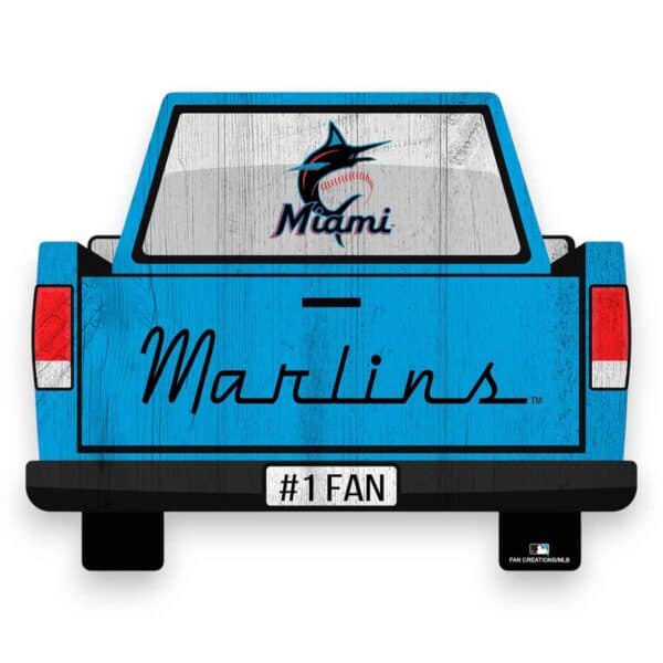 Miami Marlins Tailgate Sign