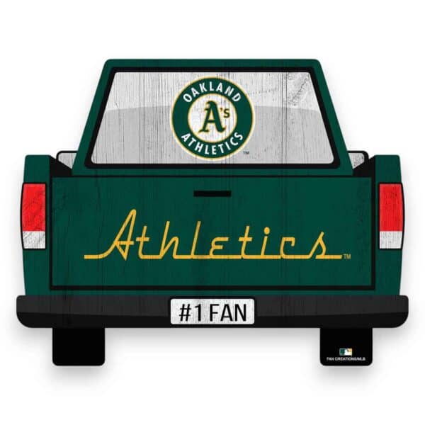 Oakland Athletics Tailgate Sign