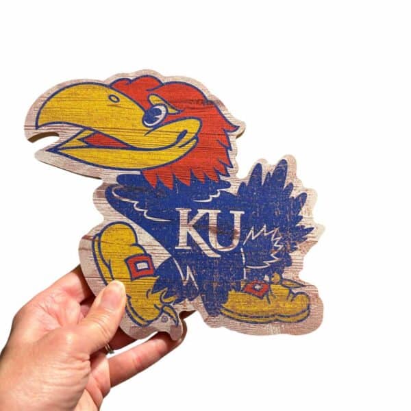 Kansas Jayhawks Logo Sign