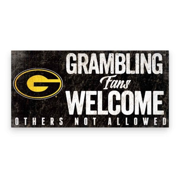 Grambling Fans Welcome Sign