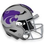 Kansas State Football Helmet Sign
