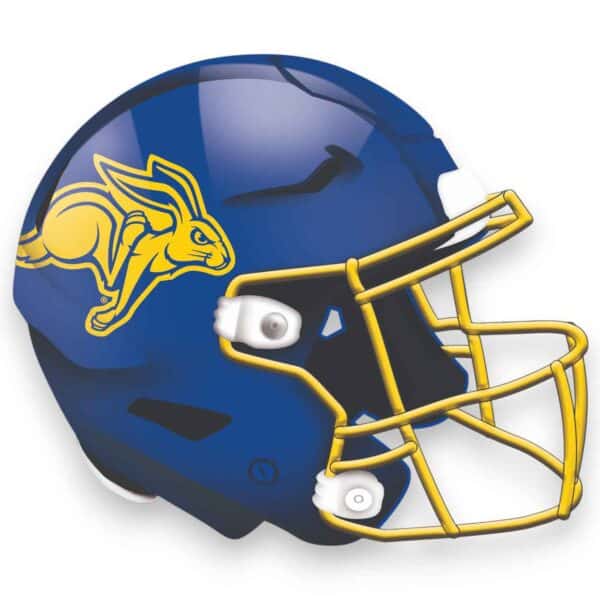 South Dakota State Football Helmet Sign