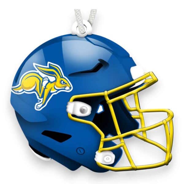 South Dakota State Flat Helmet Ornament
