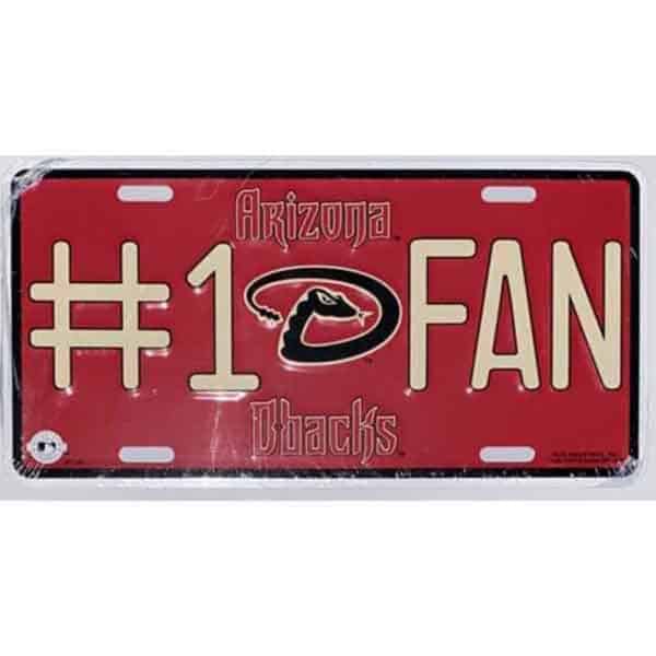 Arizona Diamondbacks License Plate
