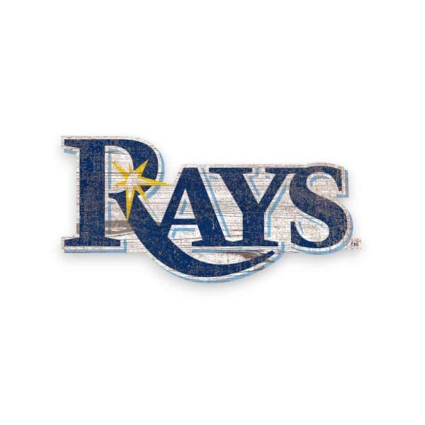 Tampa Bay Rays Logo Sign