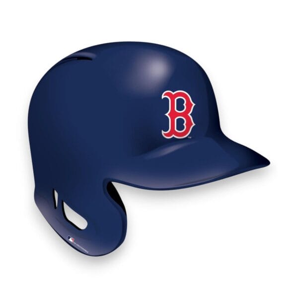 Red Sox Baseball Helmet Sign