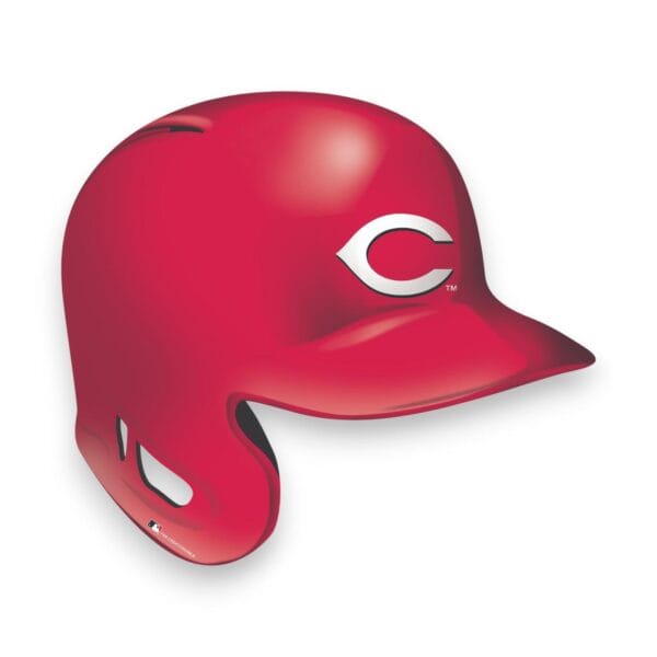 Reds Baseball Helmet Sign