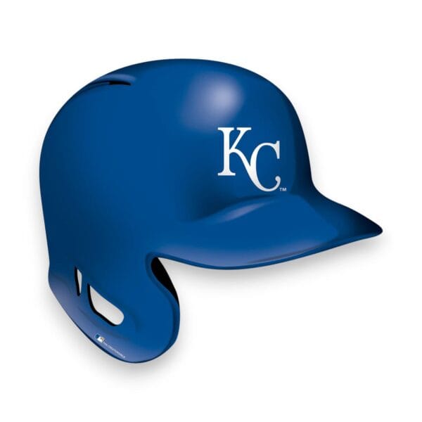 KC Royals Baseball Helmet Sign