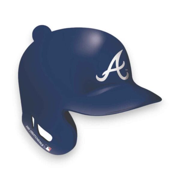 Atlanta Braves Flat Helmet Ornament