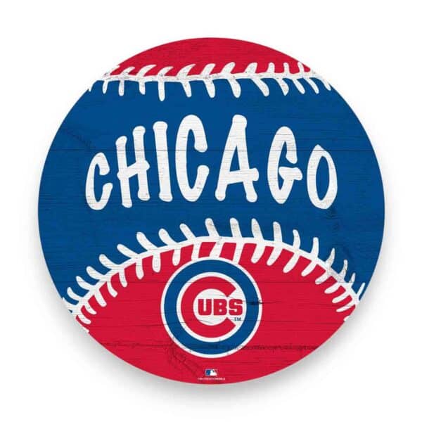 Chicago Cubs Baseball Sign