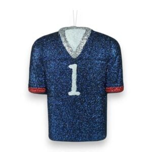 Navy Silver Red 3D Football Jersey
Ornament