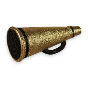 Gold and Black
Megaphone Ornament