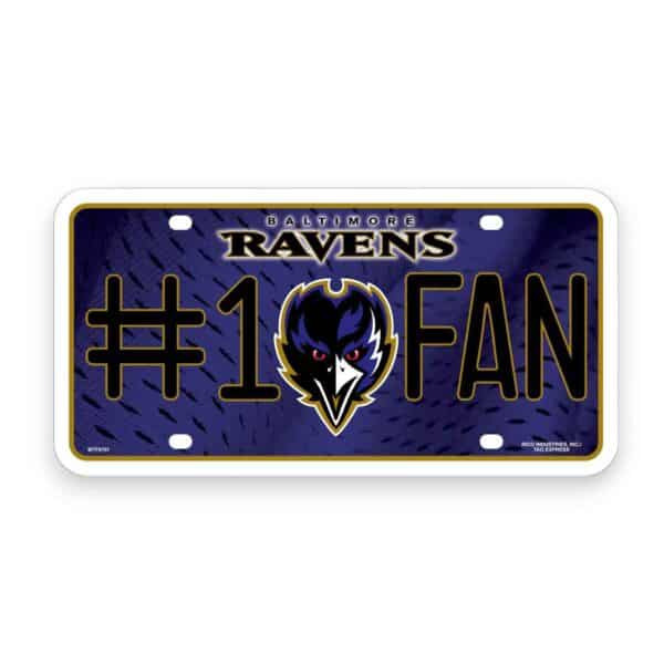 Baltimore Ravens License Plate
