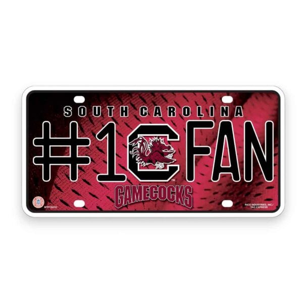 Gamecock Fan License
  Plate