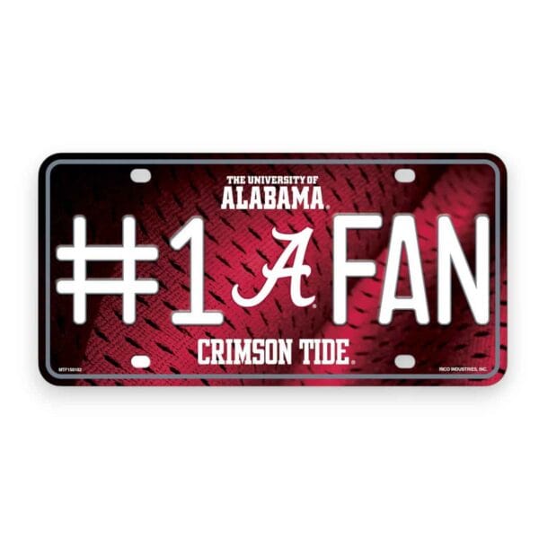 Alabama Fan License Plate