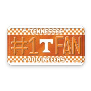 Tennessee Vols Fan License Plate