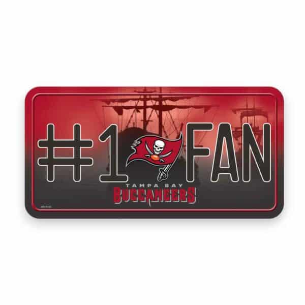 Buccaneers License Plate