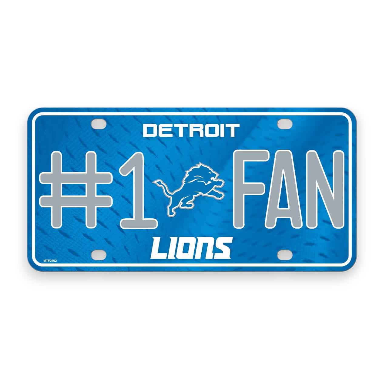 Detroit Lions License Plate