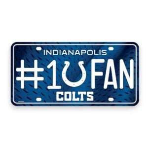 Indianapolis Colts Fan License Plate