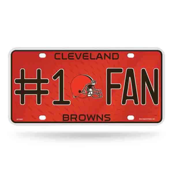 Cleveland Browns License Plate
