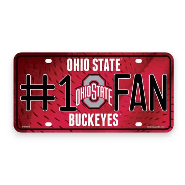 Ohio State Fan License Plate