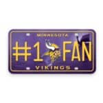 Minnesota Vikings Fan License Plate