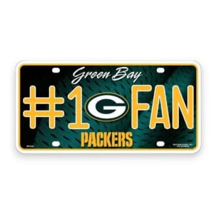 Green Bay Packers Fan License Plate