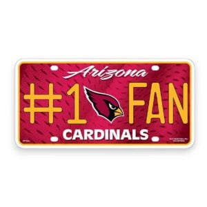 Arizona Cardinals License Plate