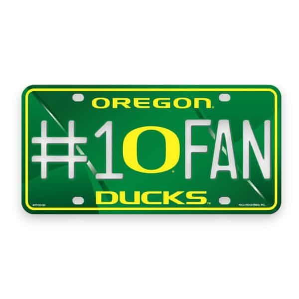 Oregon Ducks Fan License Plate