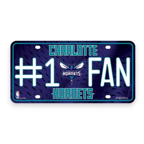 Charlotte Hornets License Plate