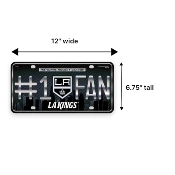 LA Kings Fan License Plate