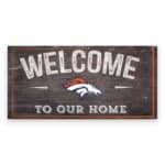 Denver Broncos Welcome Sign