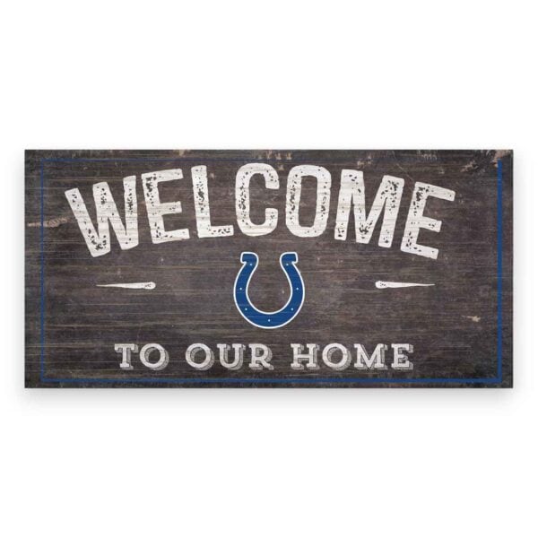 Indianapolis Colts Welcome Sign