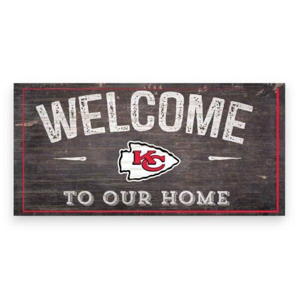 KC Chiefs Welcome Sign