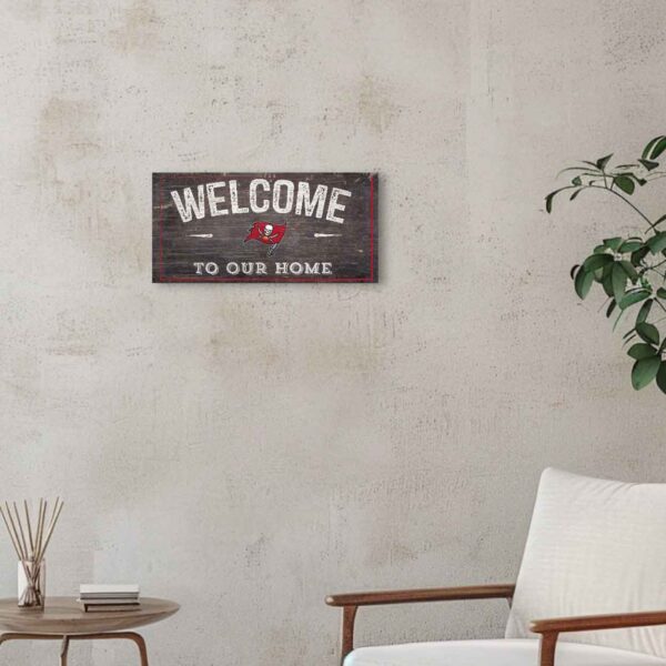 Tampa Bay Buccaneers Welcome Sign