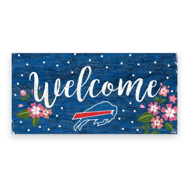 Buffalo Bills Flowers Sign