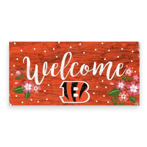 Cincinnati Bengals Flowers Sign