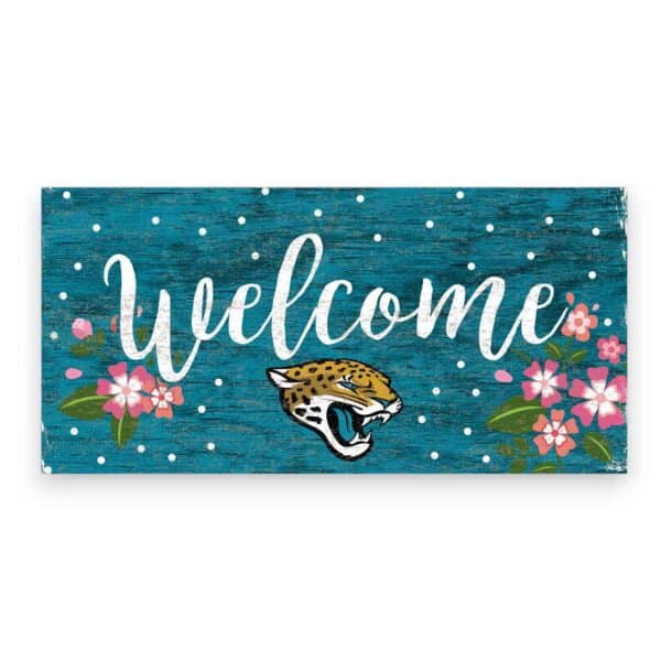 Jacksonville Jaguars Flowers Sign
