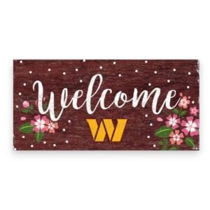 Commanders Flowers Sign